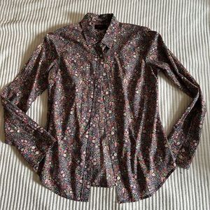 Jcrew Liberty floral button down shirt 2